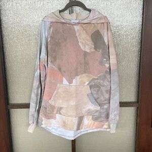 Baja East hooded sweatshirt with front pockets. Size 0 in excellent condition.